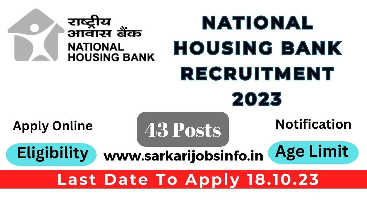 NHB recruitment 2023