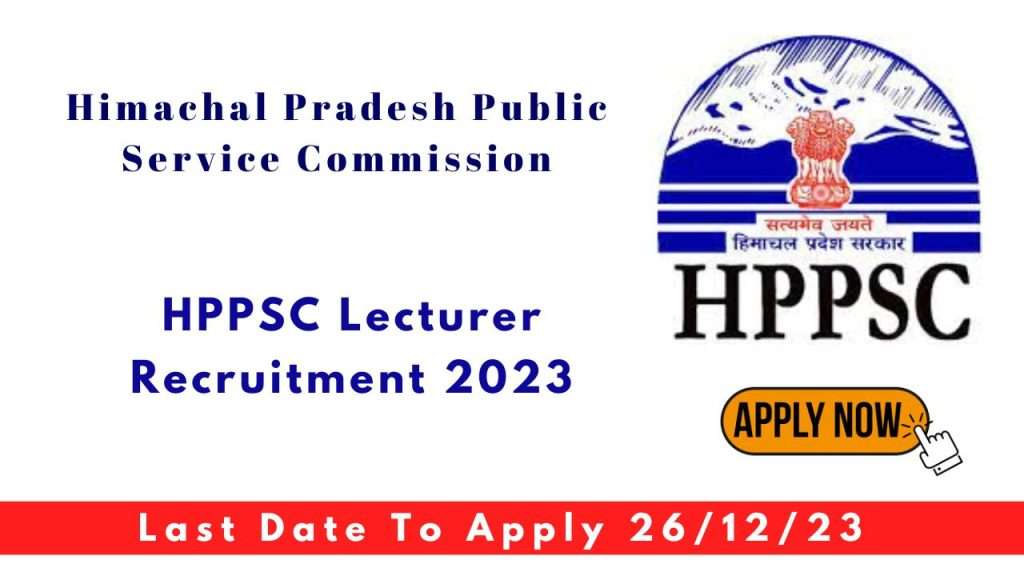 HPPSC Lecturer Recruitment 2023