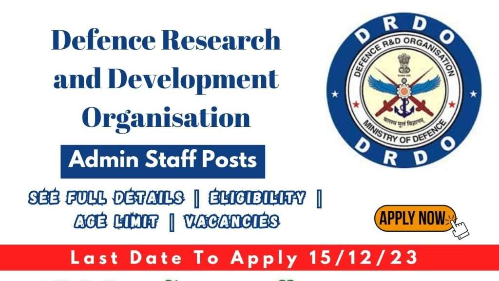 DRDO Recruitment 2023