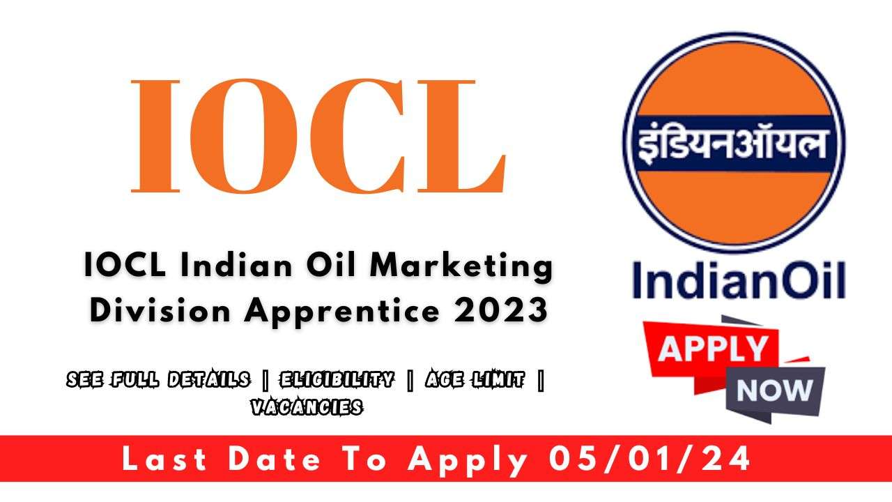 IOCL Indian Oil Marketing Division Apprentice 2023