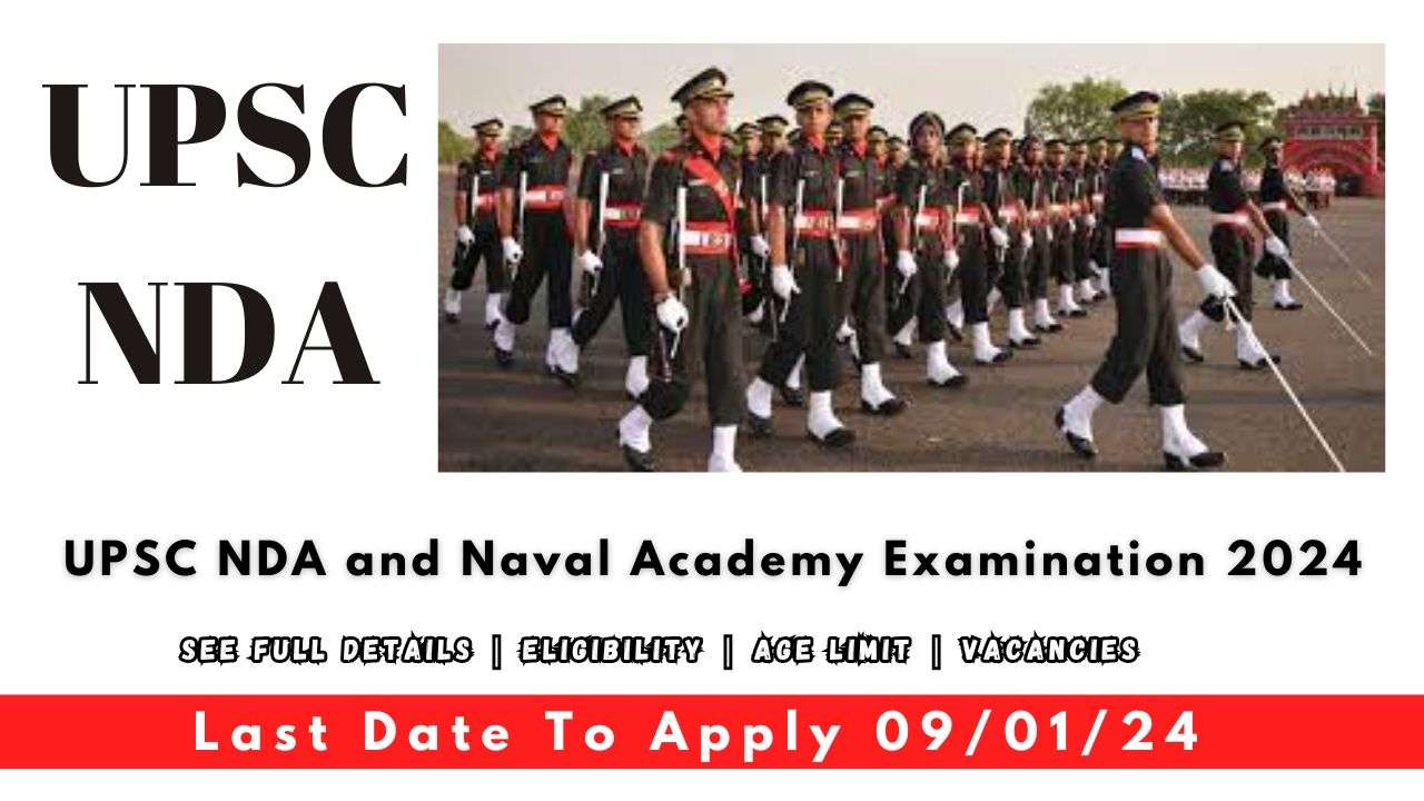 UPSC NDA and Naval Academy Examination 2024