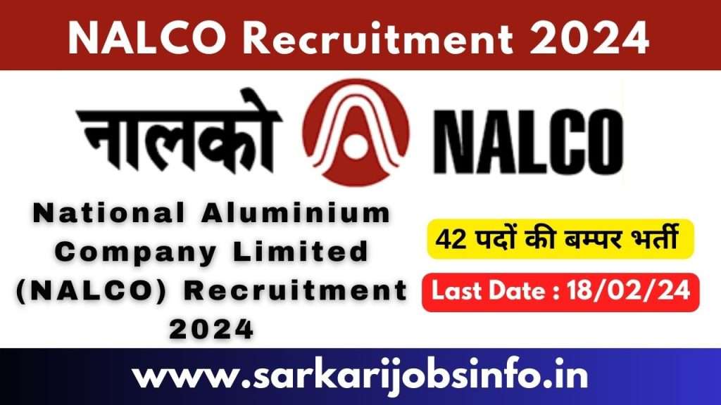 NALCO Recruitment 2024