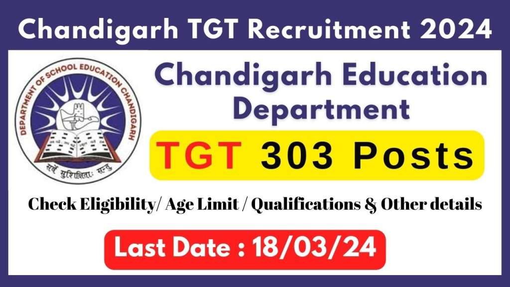 Chandigarh TGT Recruitment 2024