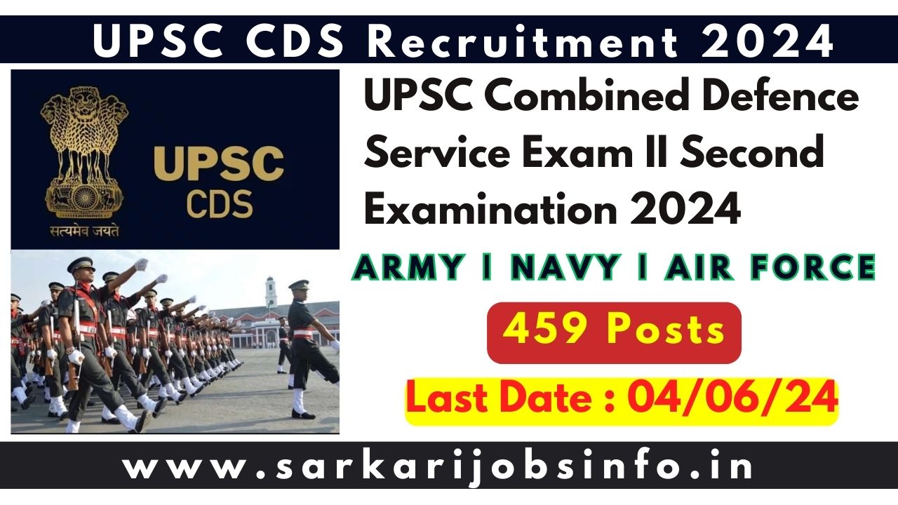 UPSC Combined Defence Service Exam II Second Examination 2024