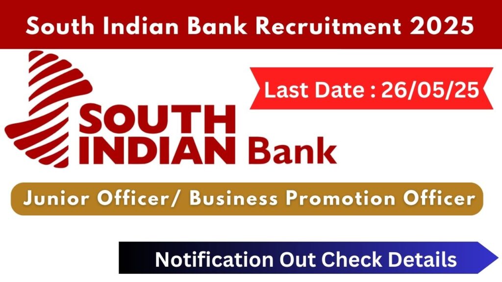 South Indian Bank Recruitment 2025