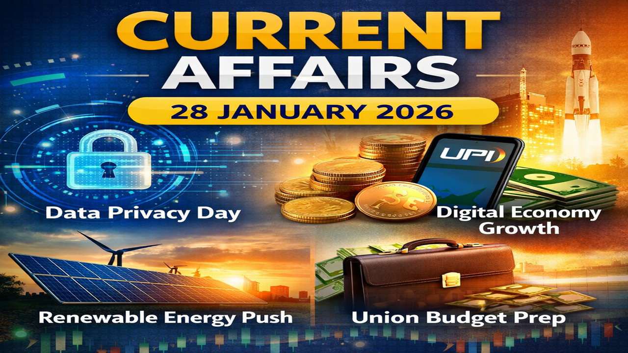 Current Affairs – 28 January 2026