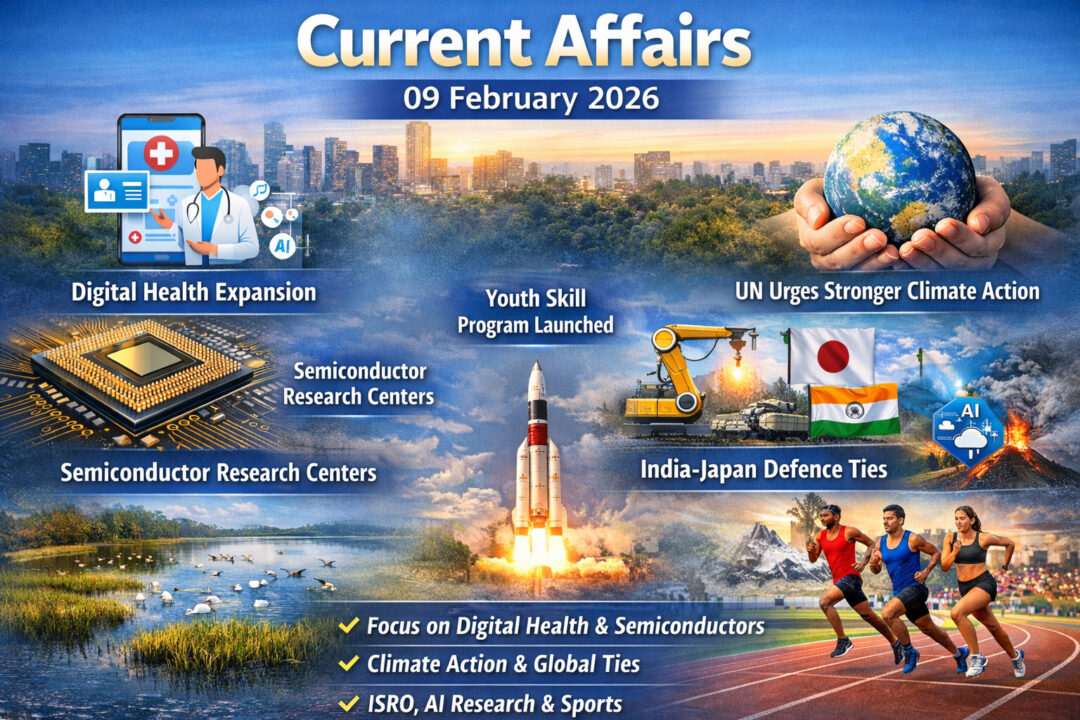 Current Affairs – 09 February 2026