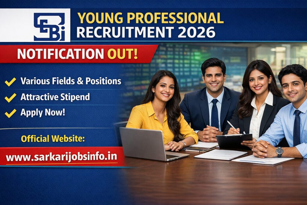 SEBI Young Professional Recruitment 2026 Notification Out