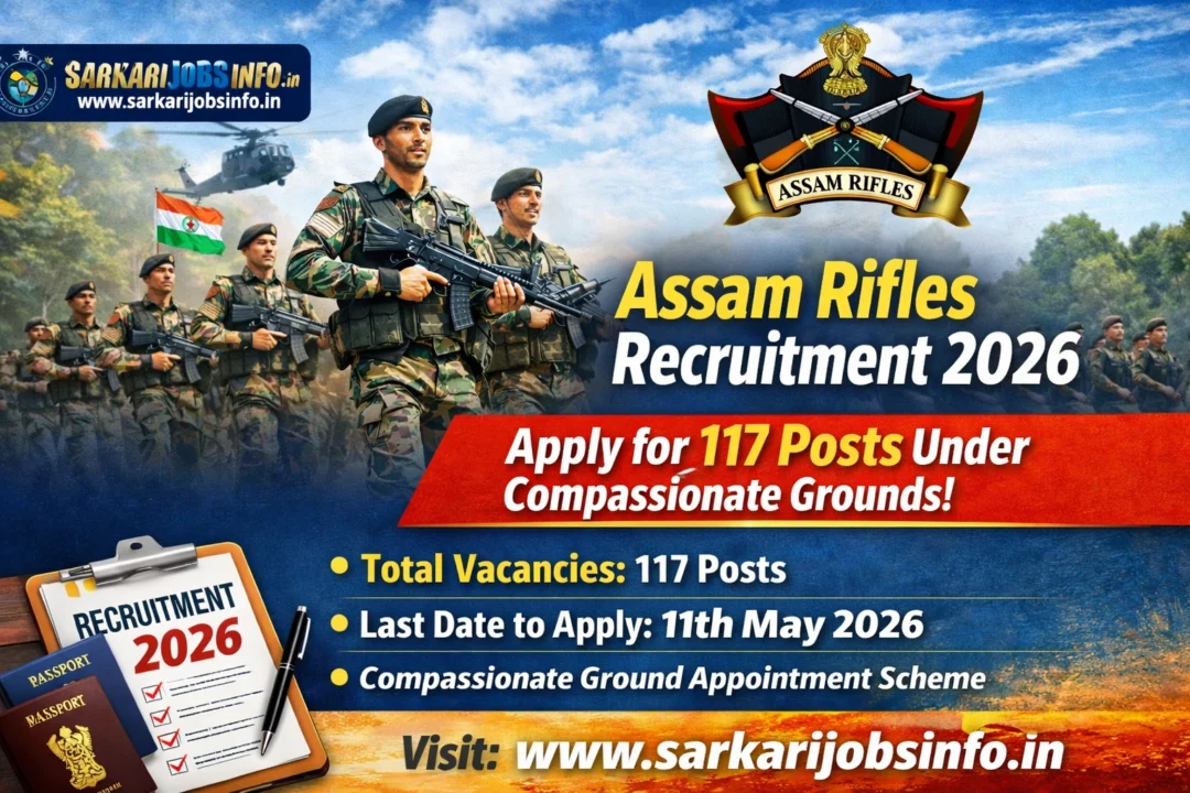 Assam Rifles Recruitment 2026