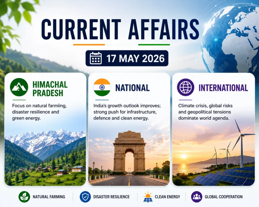 Current Affairs – 17 May 2026