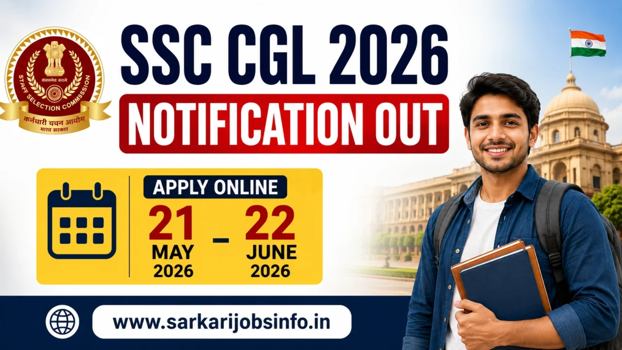 SSC CGL 2026 Notification Out Apply Online For 12256 Posts