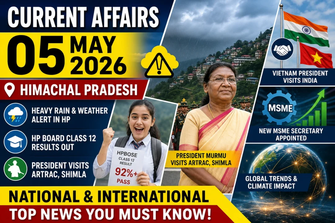 Current Affairs – 05 May 2026